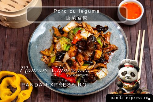 PORC CU LEGUME 350g