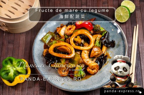 FRUCTE DE MARE CU LEGUME 200/150g